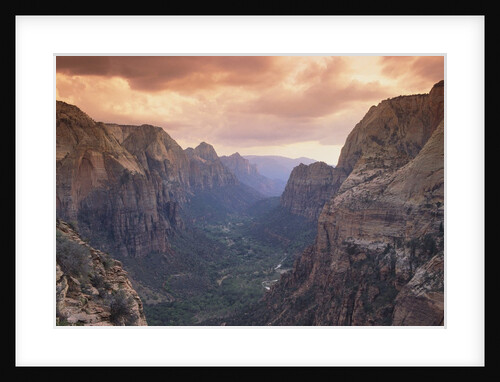 Steep Valley by Anonymous