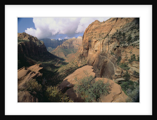 Steep Valley by Anonymous