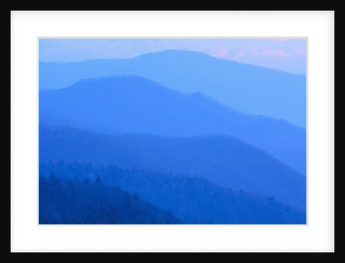 Blue Rolling Ridges by Anonymous