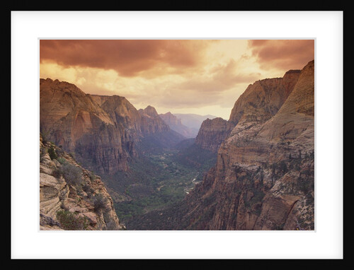 Steep Valley by Anonymous