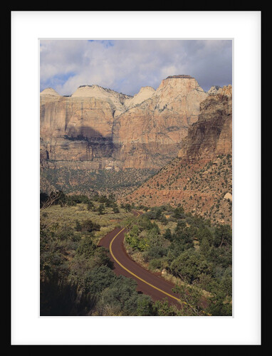 Curving Rural Road by Anonymous