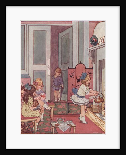 Polly, Put the Kettle On Illustration by Dorothy Wheeler
