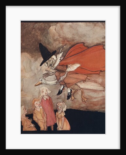 Old Mother Goose Illustration by Arthur Rackham