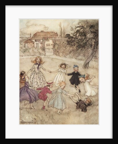 Ring-A-Ring-A-Roses Illustration by Arthur Rackham