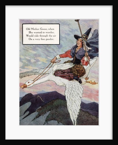Old Mother Goose Illustration by Frederick Richardson