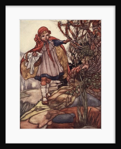 Little Red Riding Hood Illustration by Charles Robinson