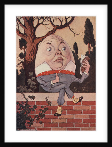 Humpty Dumpty Took the Book, and Looked at It Carefully Illustration by Milo Winter