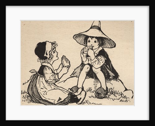 Illustration of Hansel and Gretel by A.L. Bowley