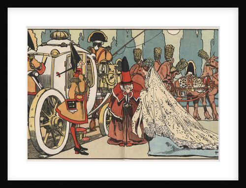 Cinderella Enters the Coach Illustration by John Hassall