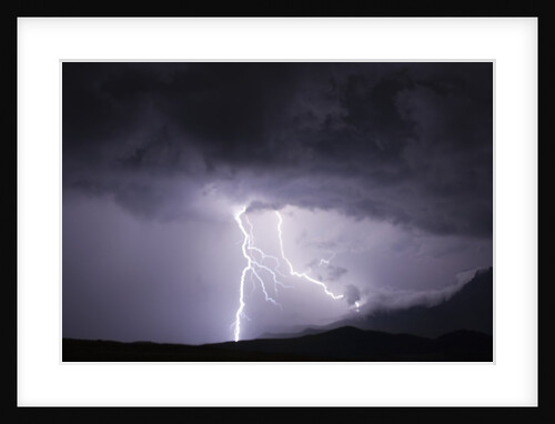 Lightning Strike by Anonymous