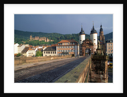 Alte Brucke in Heidelberg by Anonymous