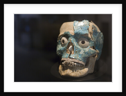 Aztec Skull Mask by Anonymous