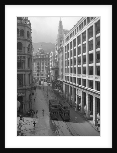Des Voeux Road, Hong Kong by Anonymous