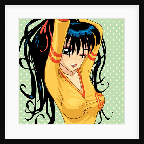 Anime Cheerleader by Anonymous