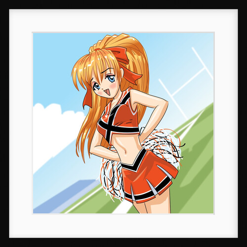 Anime Cheerleader by Anonymous