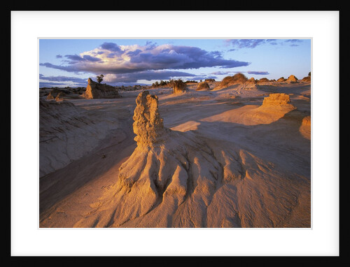 Rock Formations in Mungo National Park by Anonymous