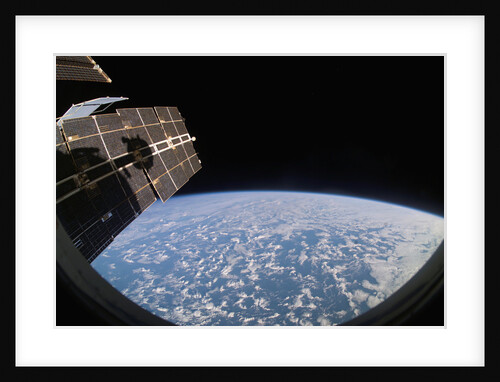 View of the Earth from the International Space Station by Anonymous