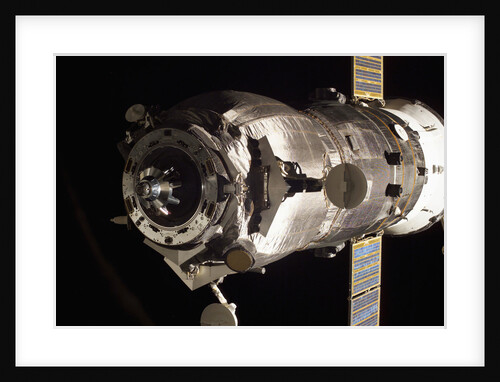 Space Vehicle Departing by Anonymous