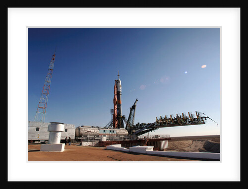 Soyuz on Launch Pad by Anonymous