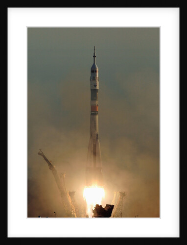 Soyuz Spacecraft Lifting Off by Anonymous
