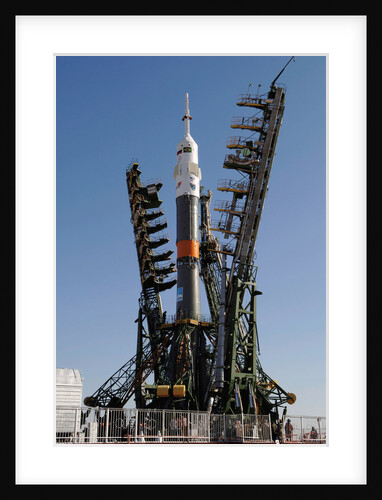 Soyuz on Launch Pad by Anonymous