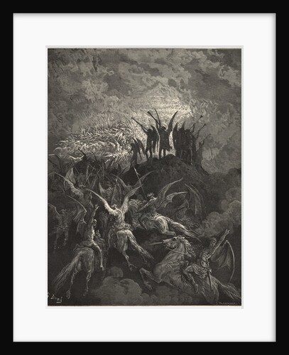 Their Summons Called from Every Band Squared Regiment, by Place or Choice the Worthiest by Gustave Dore