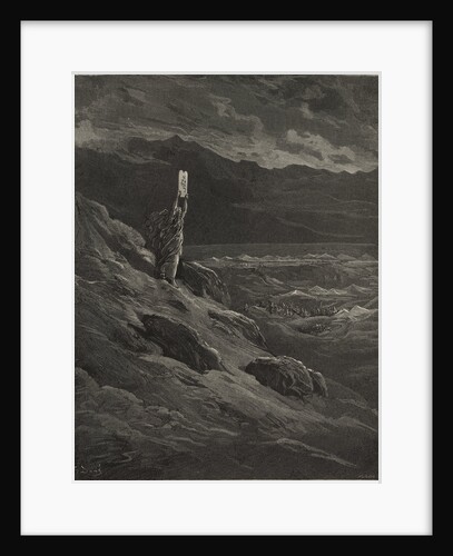 Some Natural Tears They Dropt, But Wiped Them Soon by Gustave Dore