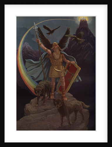 Odin, the Scandinavian Father God by J. Augustus Knapp