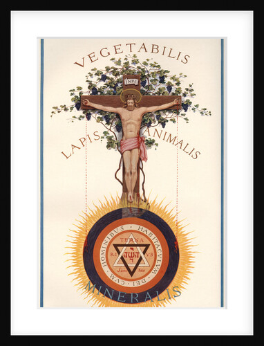 A Rosicrucian Crucifixion by J. Augustus Knapp