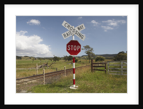Railroad Crossing by Anonymous