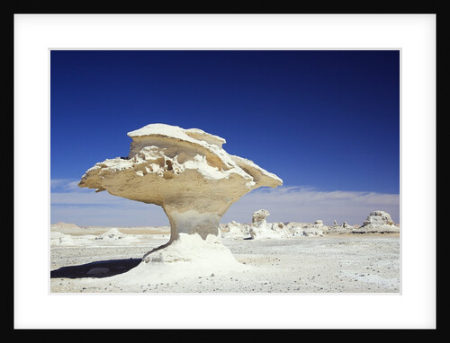 Limestone Formations in the Libyan Desert by Anonymous