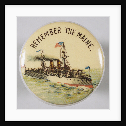 Remember The Maine Pin by Anonymous