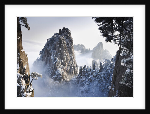Huangshan Mountains in Winter by Anonymous