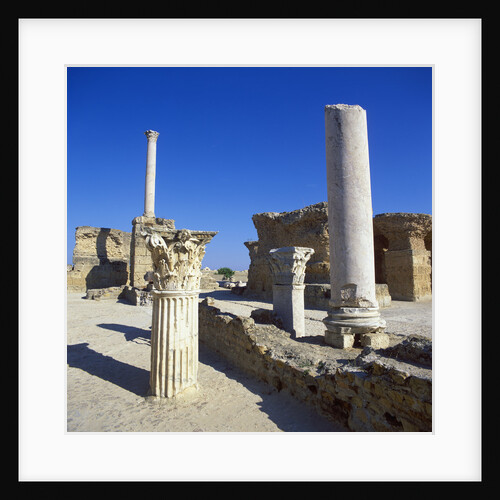 Columns at the Thermal Baths by Anonymous