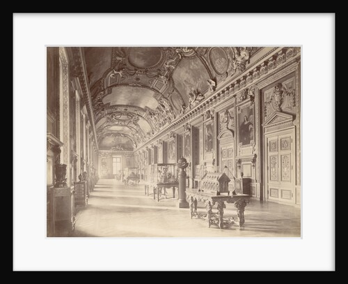 La Galerie D'Apollon in The Louvre by Anonymous