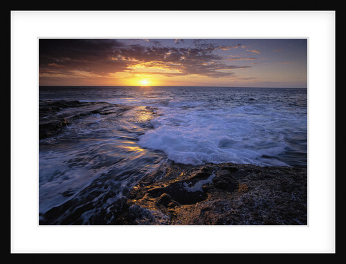 Sunset over the Ocean by Anonymous
