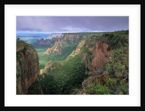 Chapada dos Guimaraes Mountain Range by Anonymous