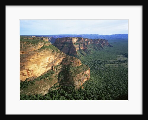 Chapada dos Guimaraes Mountain Range by Anonymous