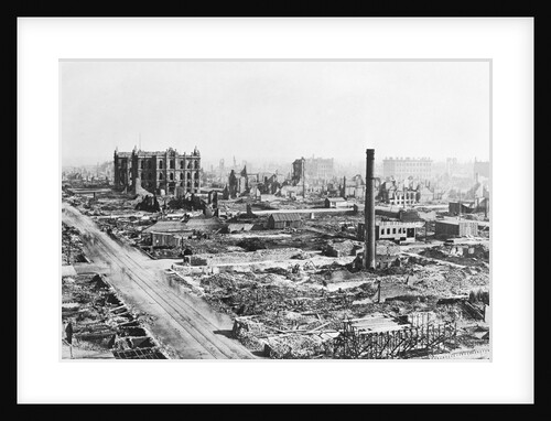 Chicago Fire of 1871 by Anonymous