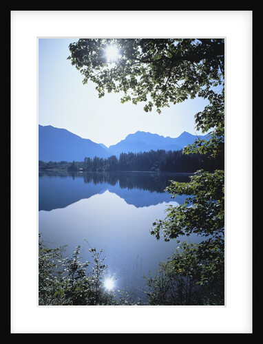 Lake Barm at Karwendel Mountains by Anonymous