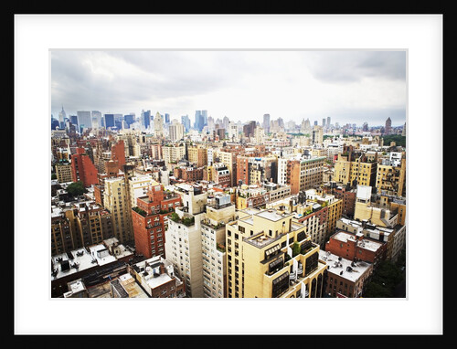 Residential Buildings and City Skyline by Anonymous