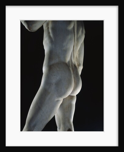 Detail of David by Michelangelo