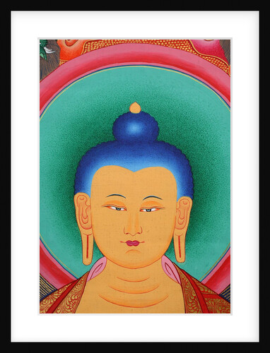 Tibetan Buddha Tanka by Anonymous