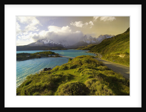 Lake Pehoe and Towers of Paine by Anonymous