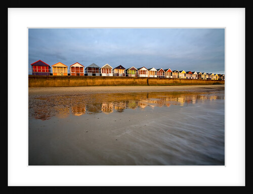 Southwold Beach Huts by Anonymous