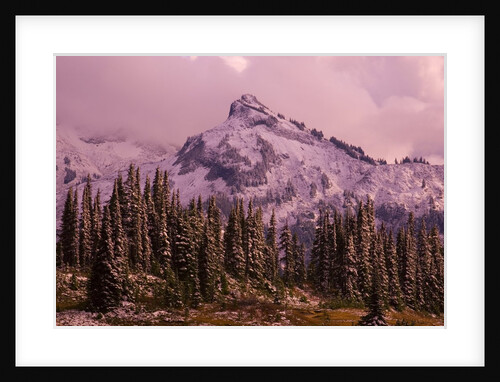 Pinnacle Mountain in Winter by Anonymous