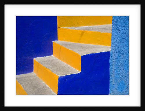 Colorful Stairs by Anonymous