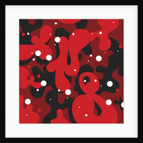 Red Camo by Tristan Eaton