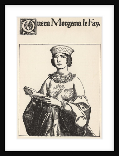 Queen Morgana Le Fay by Howard Pyle