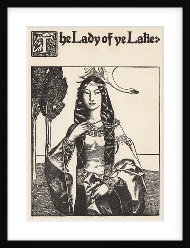 The Lady of Ye Lake by Howard Pyle